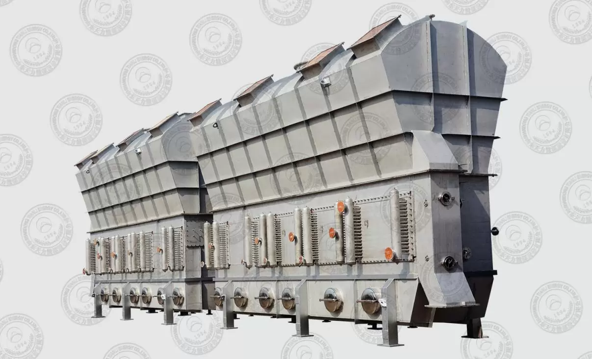 Fluid Bed Dryer with Built-in Heat Exchanger