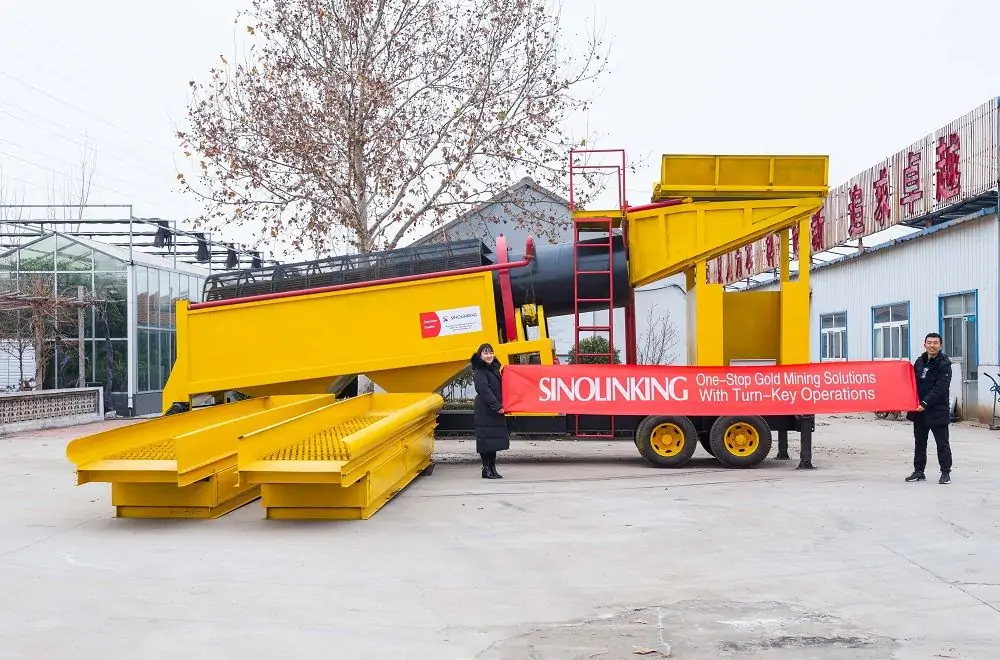 Gold Trommel Wash Plant