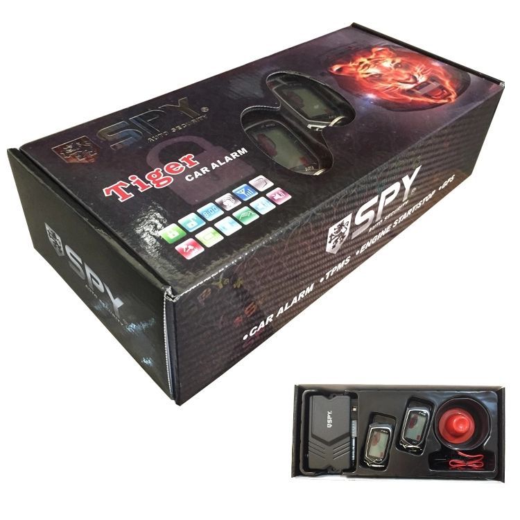 SPY 2-way car alarm system package SPY 2-way car alarm system package