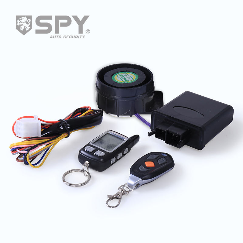 spy motorbike security system
