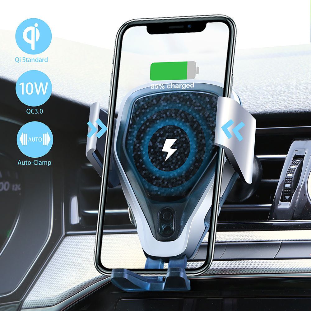 SPY Auto Clamping Wireless Car Charger Mount SPY Auto Clamping Wireless Car Charger Mount