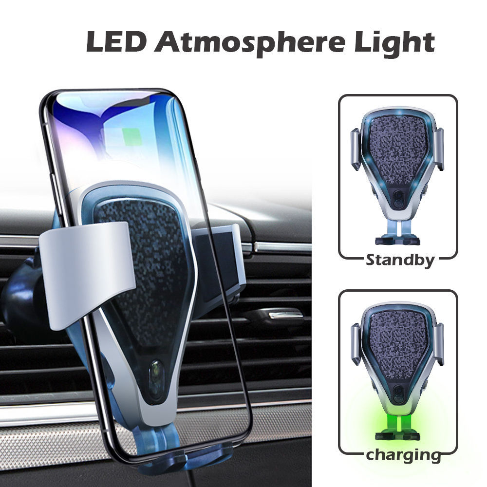 SPY Auto Clamping Wireless Car Charger Mount appearance SPY Auto Clamping Wireless Car Charger Mount appearance