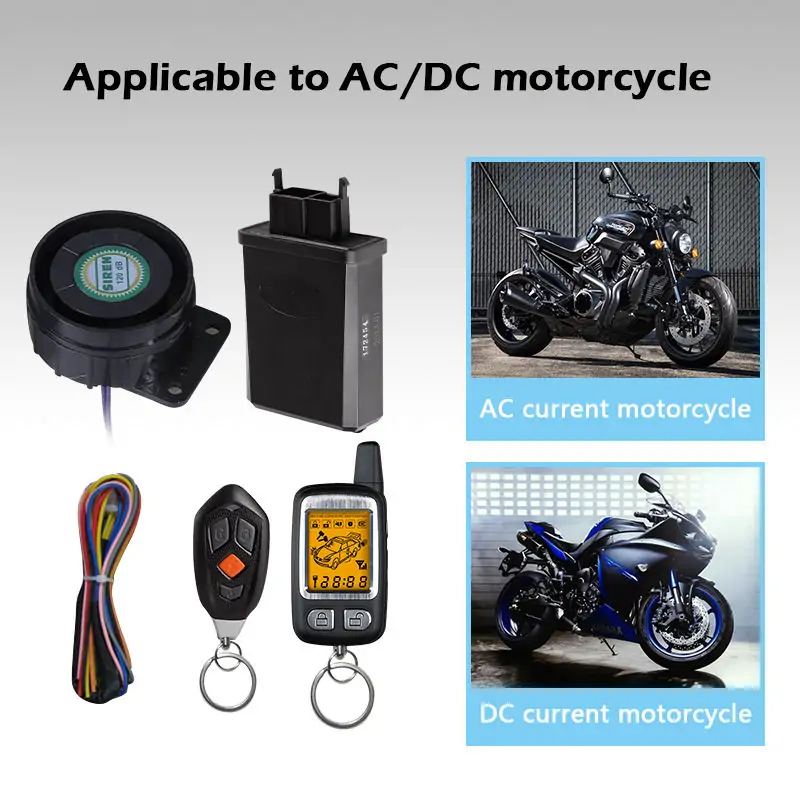 spy motorbike security system