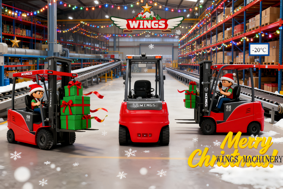 Wings - Merry Christmas - Forklift