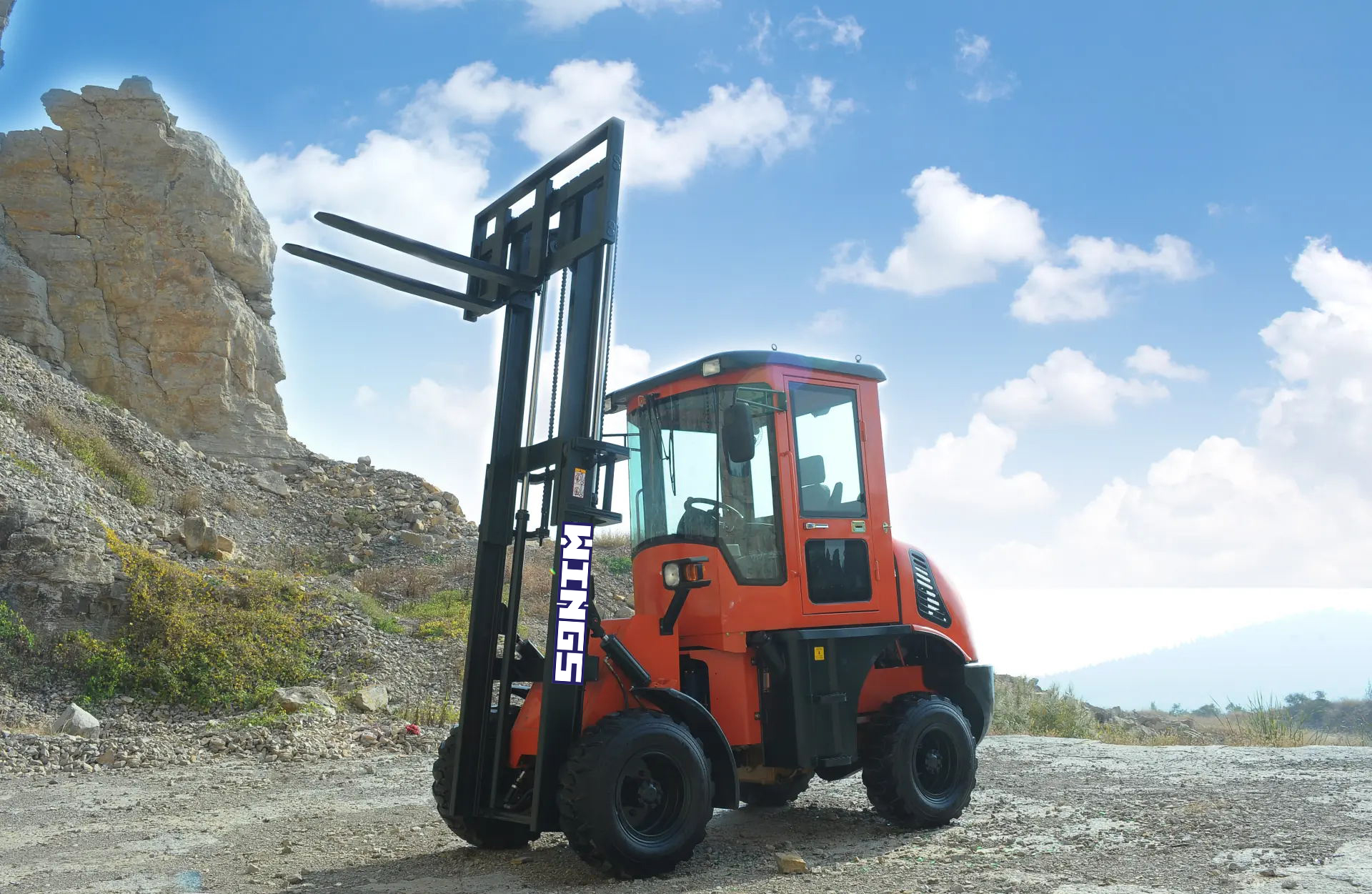 4x4 Rough Terrain ForkliftRough Terrain Forklift Wings Machinery Co., Ltd