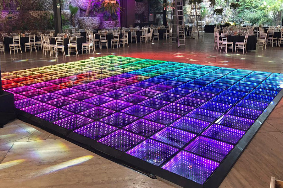 3d led dance floor