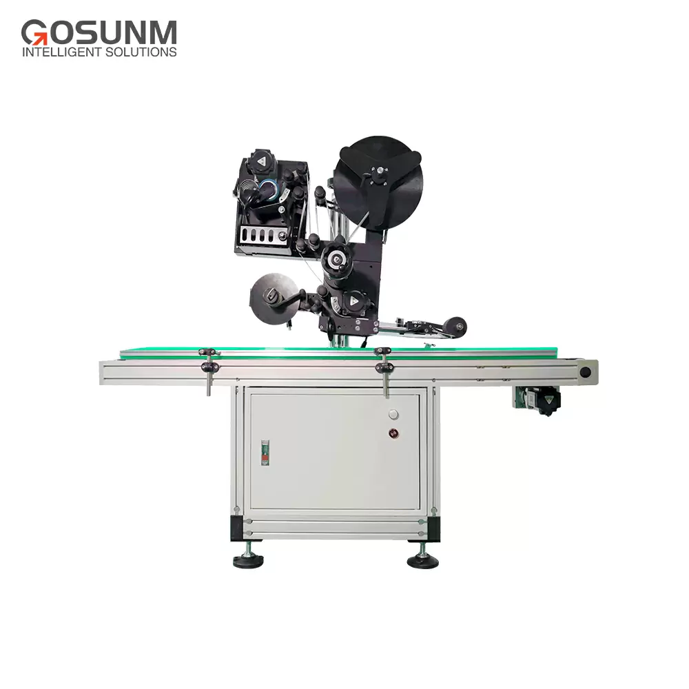 Top Surface Labeling Machine For Box
