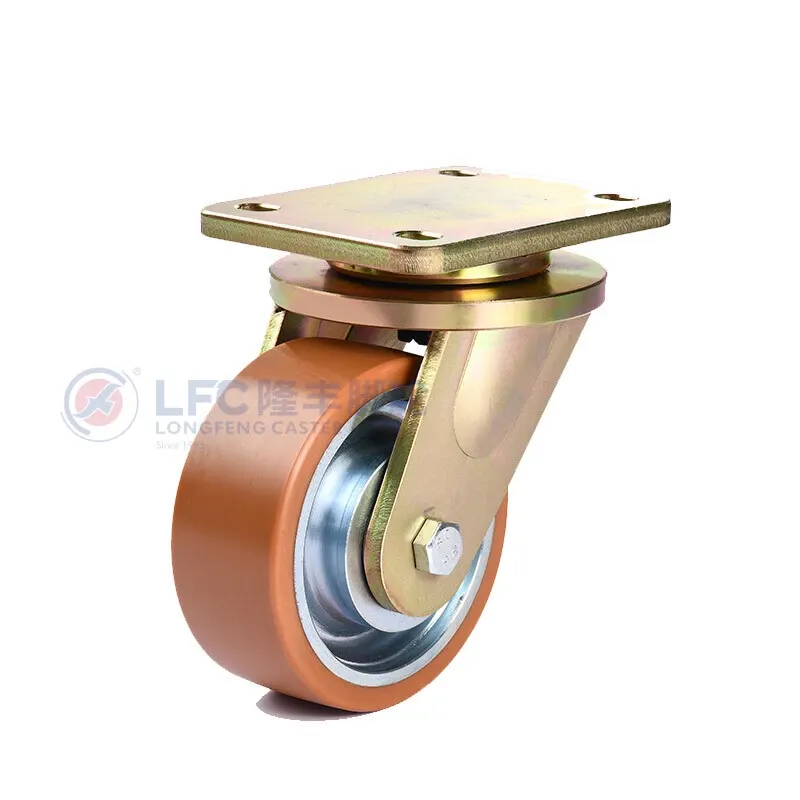 95 A Standard Polyurethane Heavy-Duty Swivel Casters
