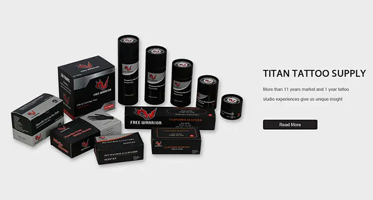 Titan 3-Column Sticker & Tattoo Machine