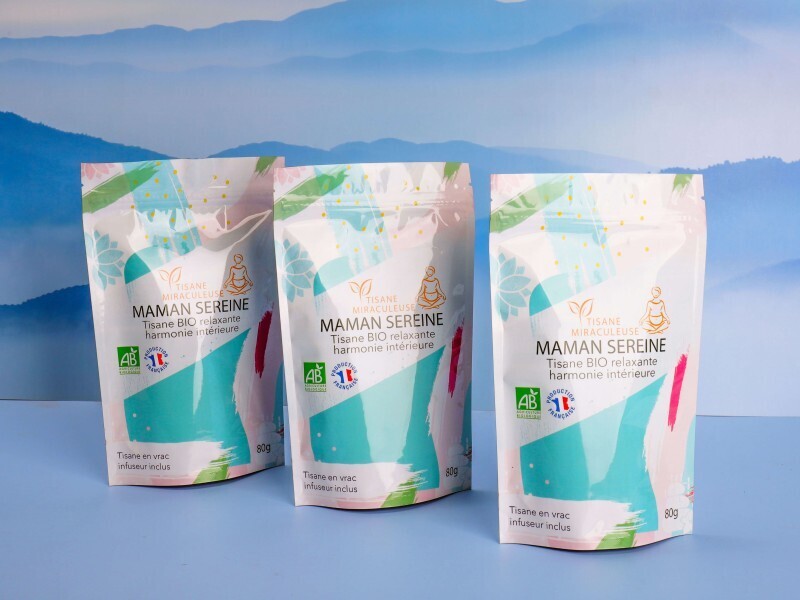 Kraft Paper Stand Up Pouch