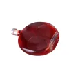 Flat round shaped fashion alcohol bottle