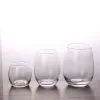 Round Glass Votive Candle Jar