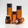 Least Size Amber Glass BottleOil Essential Bottles With Reducer