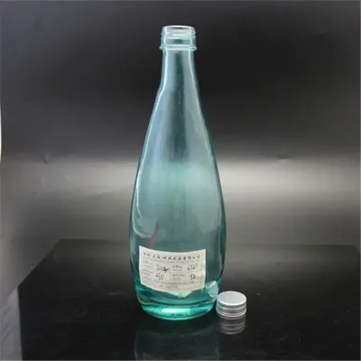 Fancy juice bottle with lid