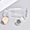 Square shaped aromatherapy glass bottle