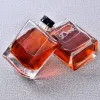 Square shaped aromatherapy glass bottle