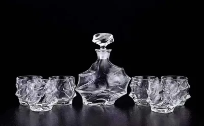 Crystal wine Decanter Whiskey Glass Decanter Set 