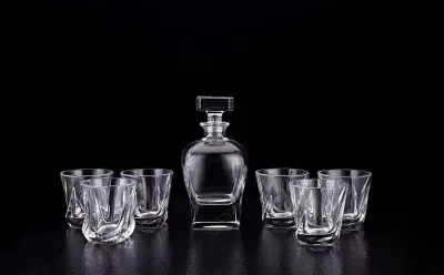 Crystal wine Decanter Whiskey Glass Decanter Set 
