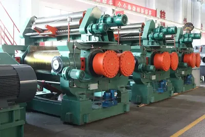 Open mixing mill