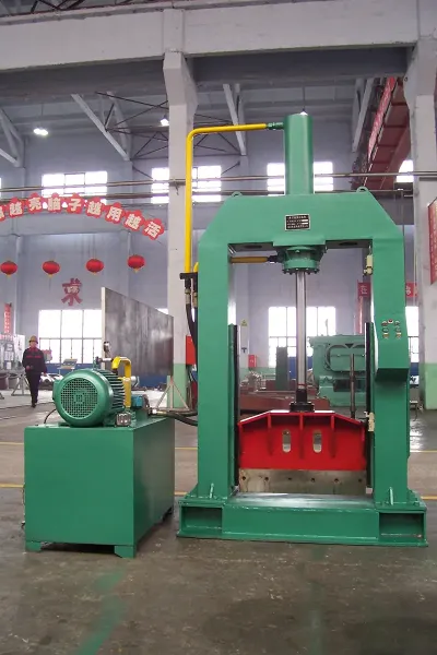 used_second hand Rubber bale cutter