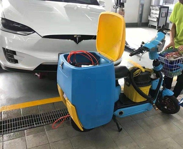 Water tanks for car washer