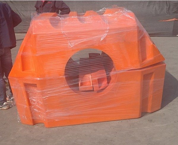 Pipe Floats for Electric Dredger