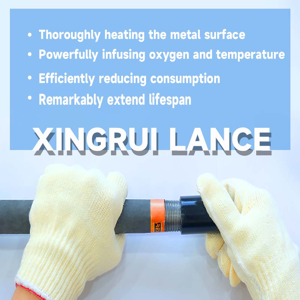 Calorized Ceramic Coated Oxygen Lance