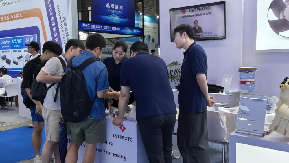 The Wuxi LST booth at NEAS CHINA 2026 (1) NEAS CHINA 2026 Wraps Up Successfully Wuxi LST Showcases Integrated Prototyping Solutions