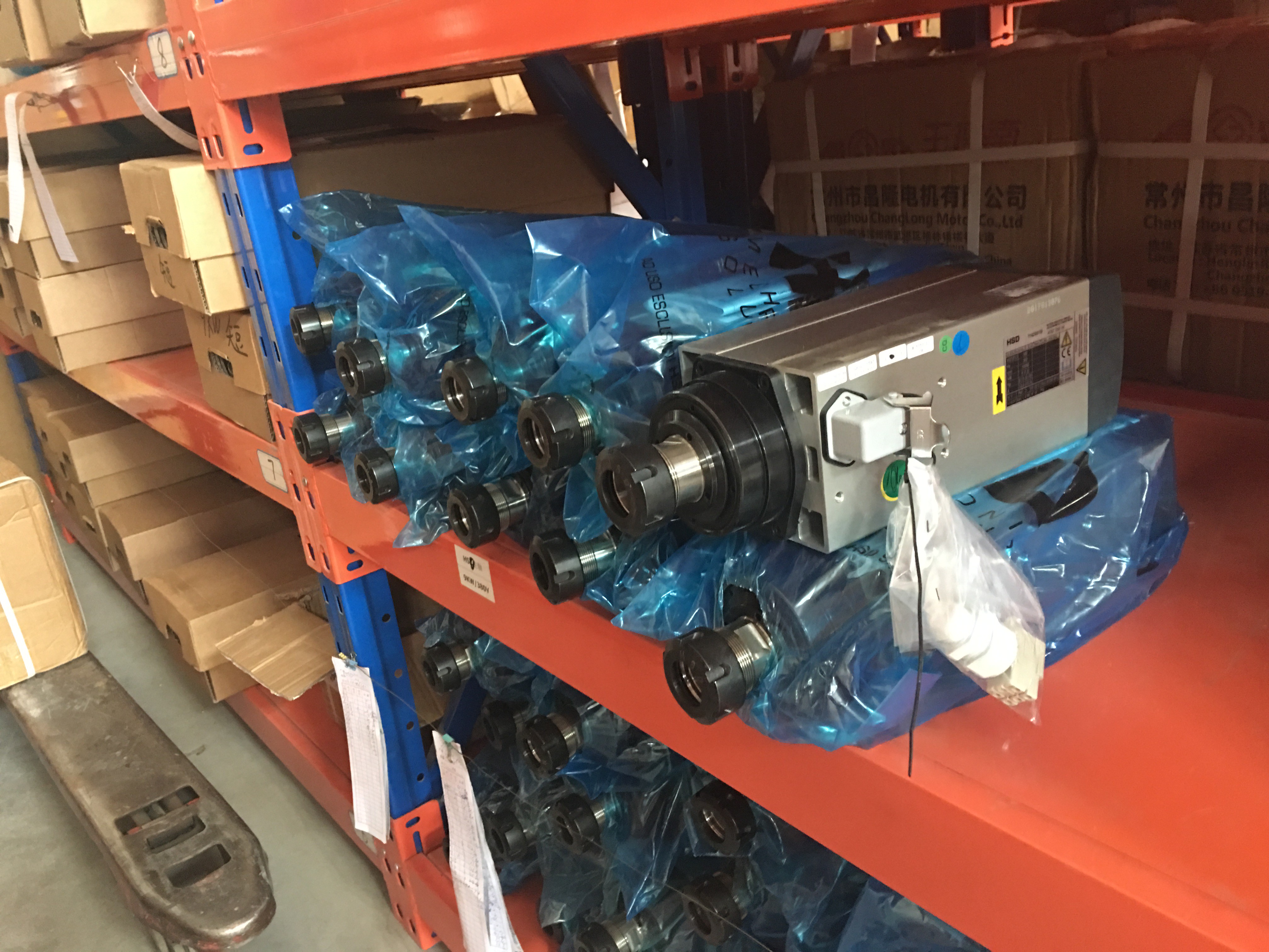 HSD air cooling spindle 6KW