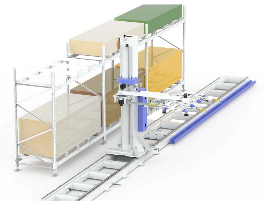 Intelligent material preparation center KRU-3DB12
