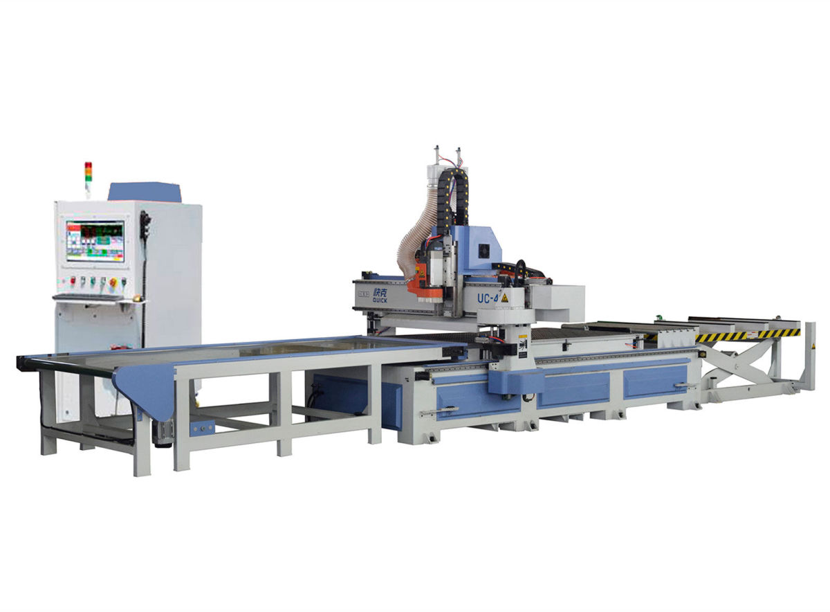 auto loading & unloading cnc machine 481