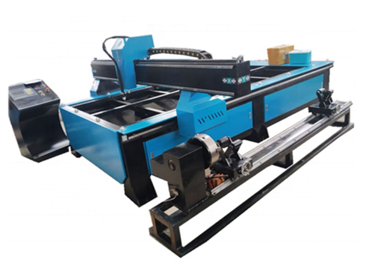 1530 drilling head rotary pipe plasma tube cutter cnc plasma cutting machine