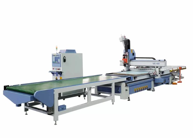 UE1228PL Linear ATC CNC router with auto loader