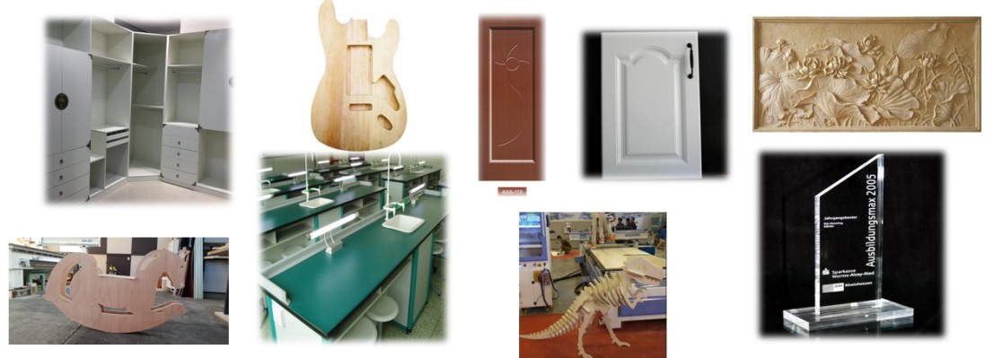 cnc router working samples
