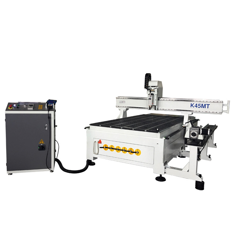 K45MT 1325 4th rotary axis cnc router