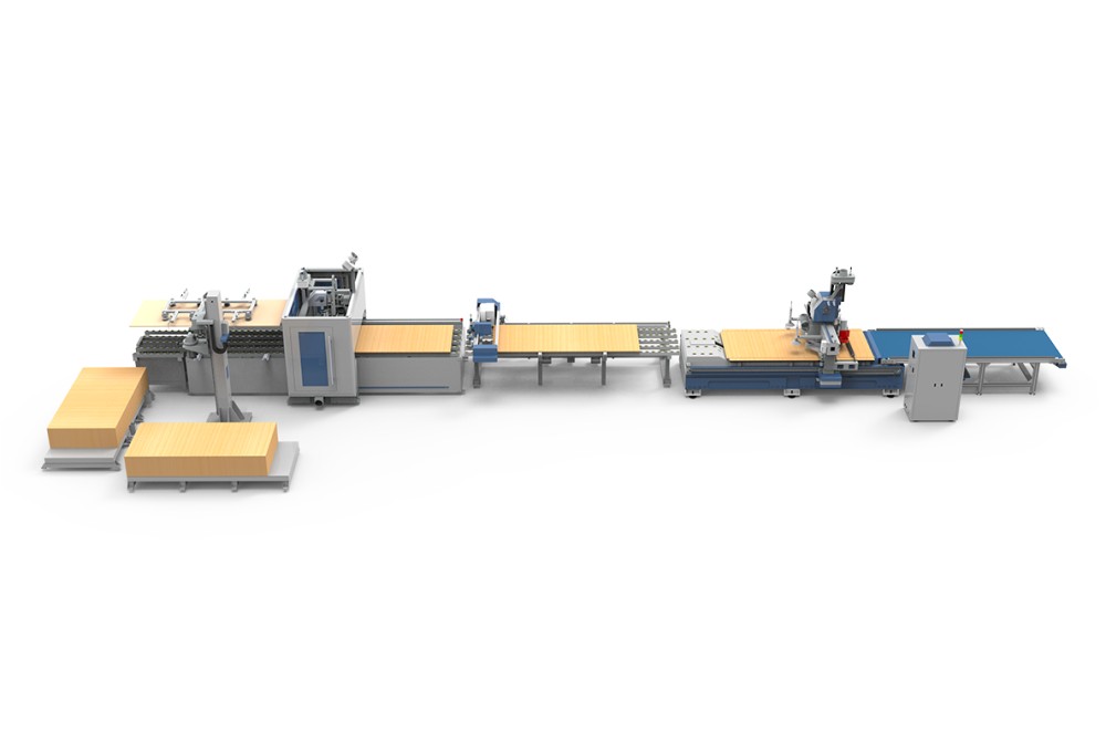 The double-sided drilling and cutting integrated machining center is here!