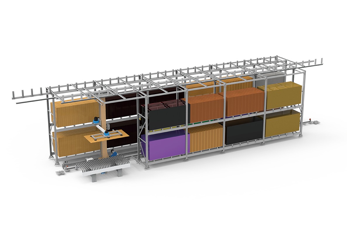 Intelligent material preparation center KRU-3DB20