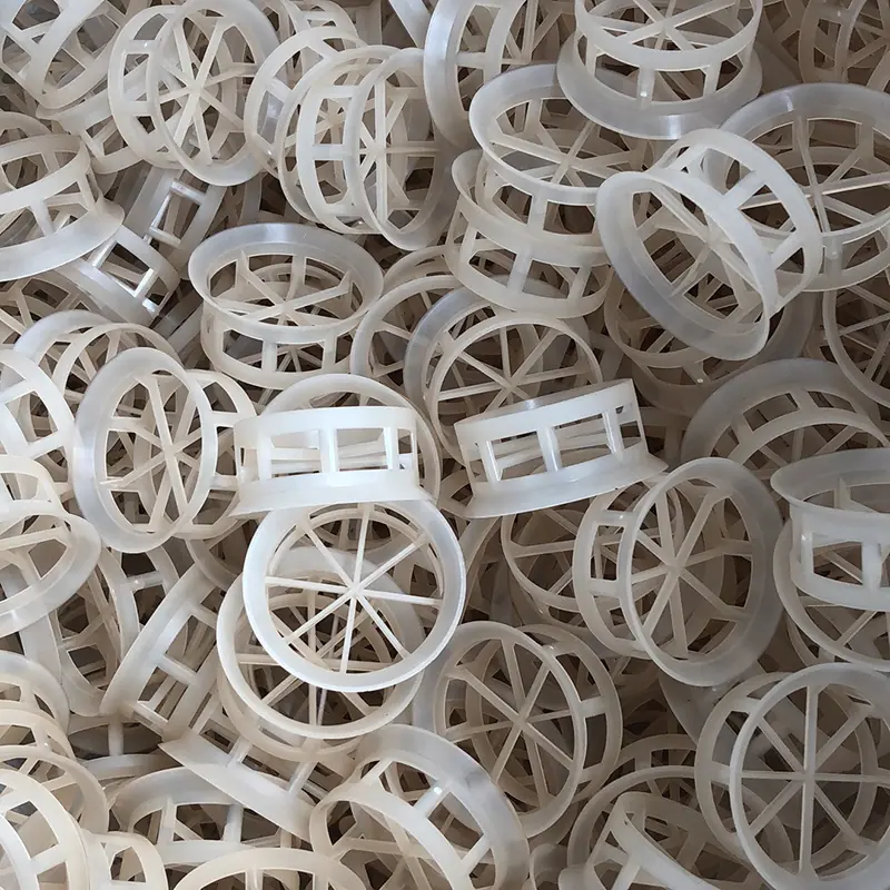 PVDF 50mm Cascade Mini Ring CMR Plastic Random Pac