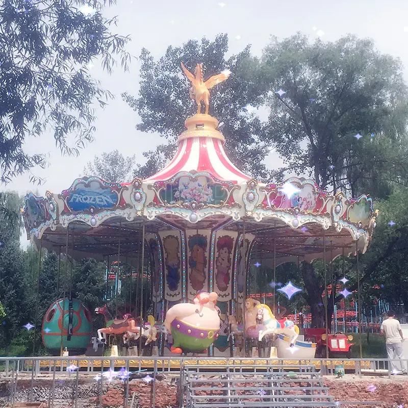 European Style Carousel Kiddie Ride Jinbo