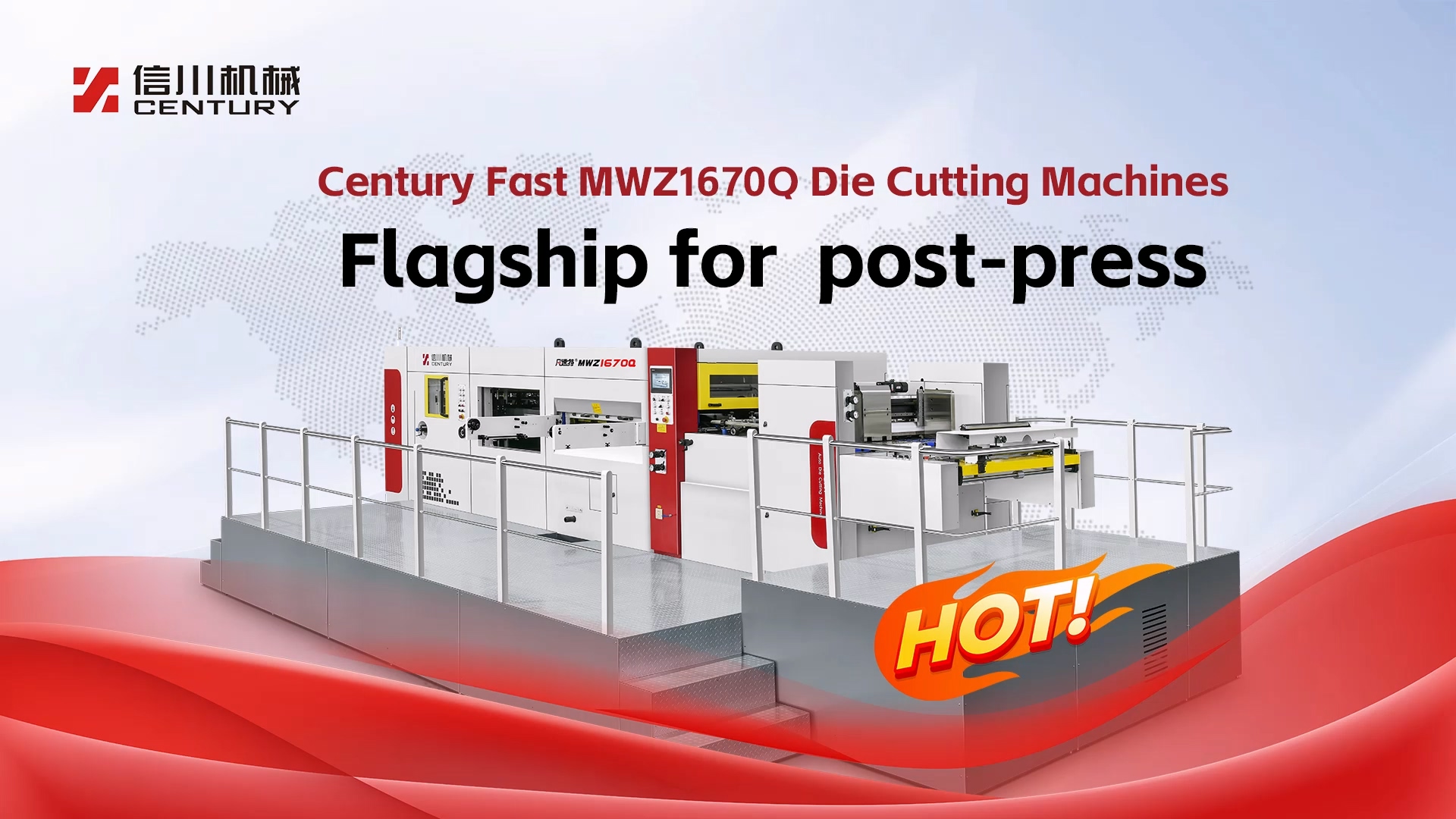 MWZ1670Q Die Cutting Machines Flagship for Large Packaging