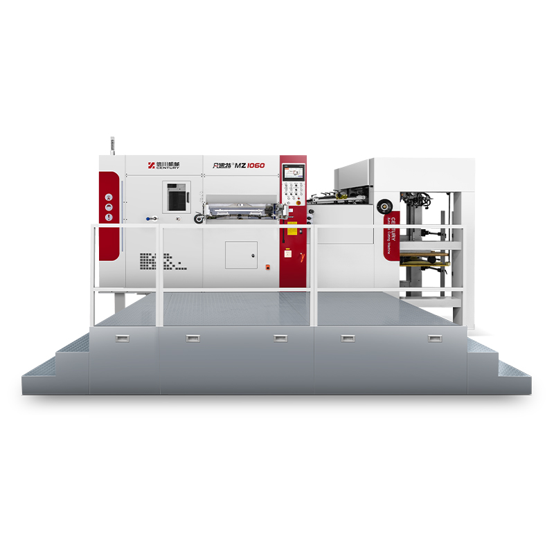 MZ1060Q/MWZ1060 Top Feeder Automatic Die Cutting Machine With Strpping Section