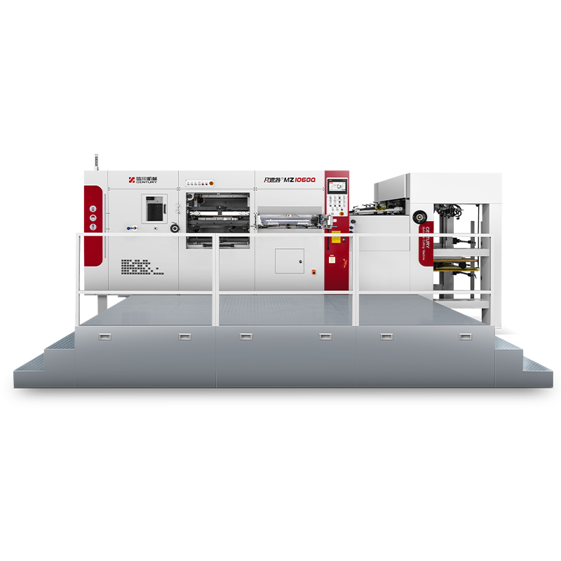 MZ1060Q/MWZ1060 Top Feeder Automatic Die Cutting Machine With Strpping Section