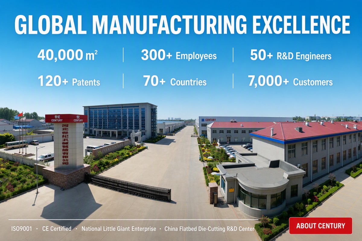 Shandong Century Machinery factory aerial view - 40,000 square meter production base in Weifang, Shandong, China