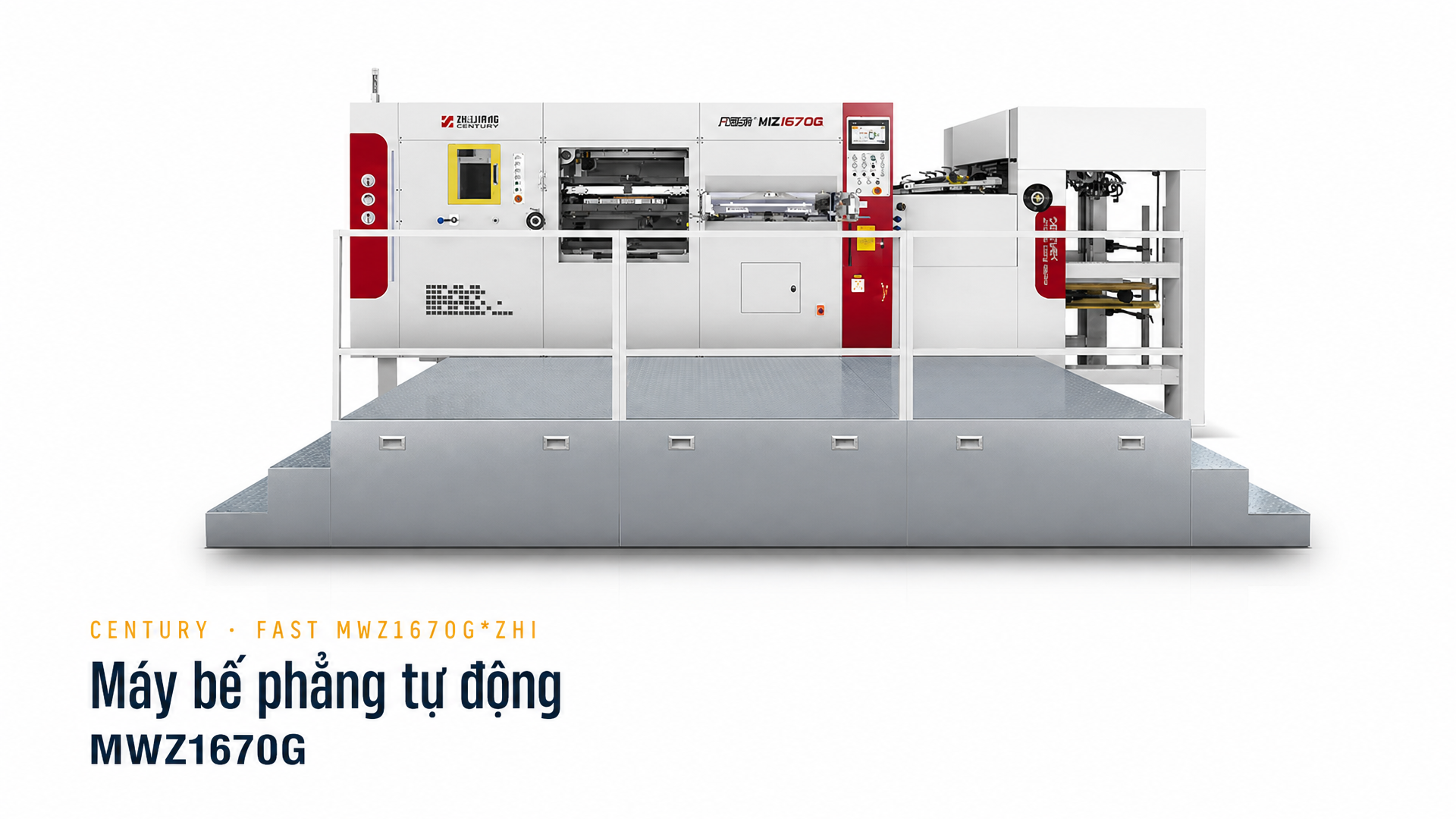 Máy bế phẳng tự động | Nhà sản xuất Century