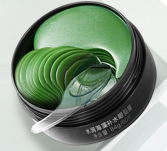 Solution for crystal mask eye mask