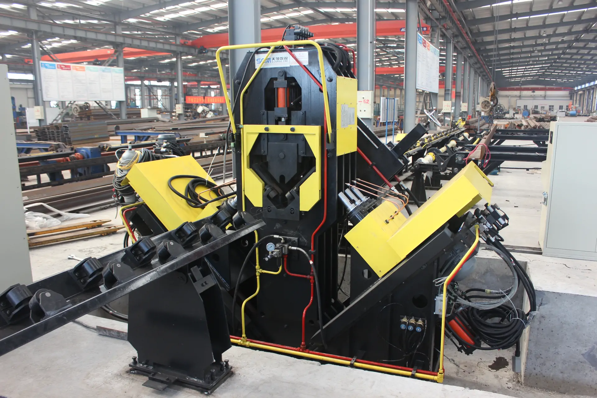 TBL2532 / TBL3635 CNC Drilling & Marking Line for Angles 