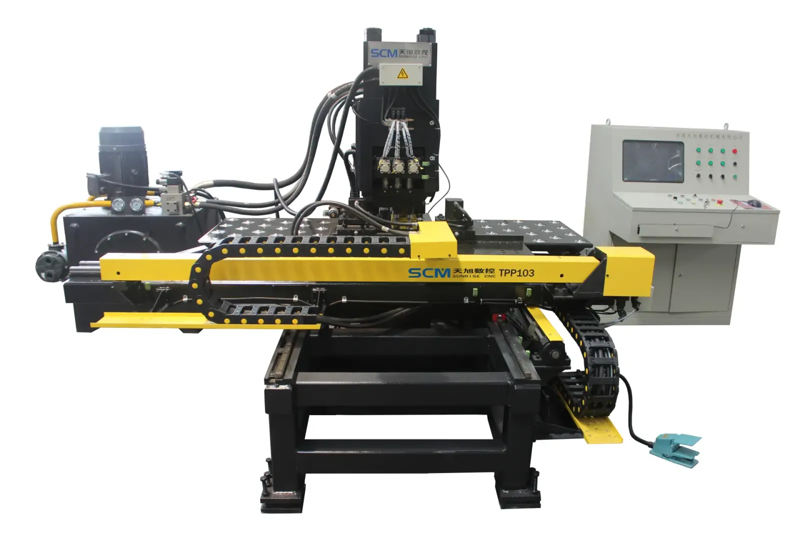 TPP103 / TPPR103 (Enhanced) /  TPP103-4 / TPPR103-4 (Enhanced)  CNC Plate Punching & Marking Machine