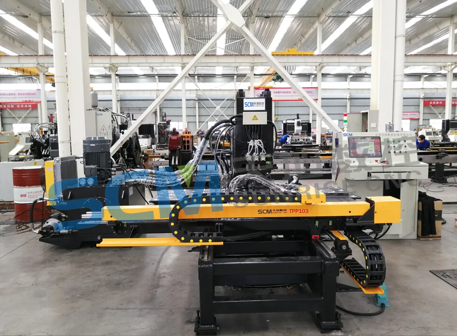 TPP103/TPPR103(enhanced)/ TPP103-4/TPPR103-4(enhanced)  CNC plate punching & marking machine 