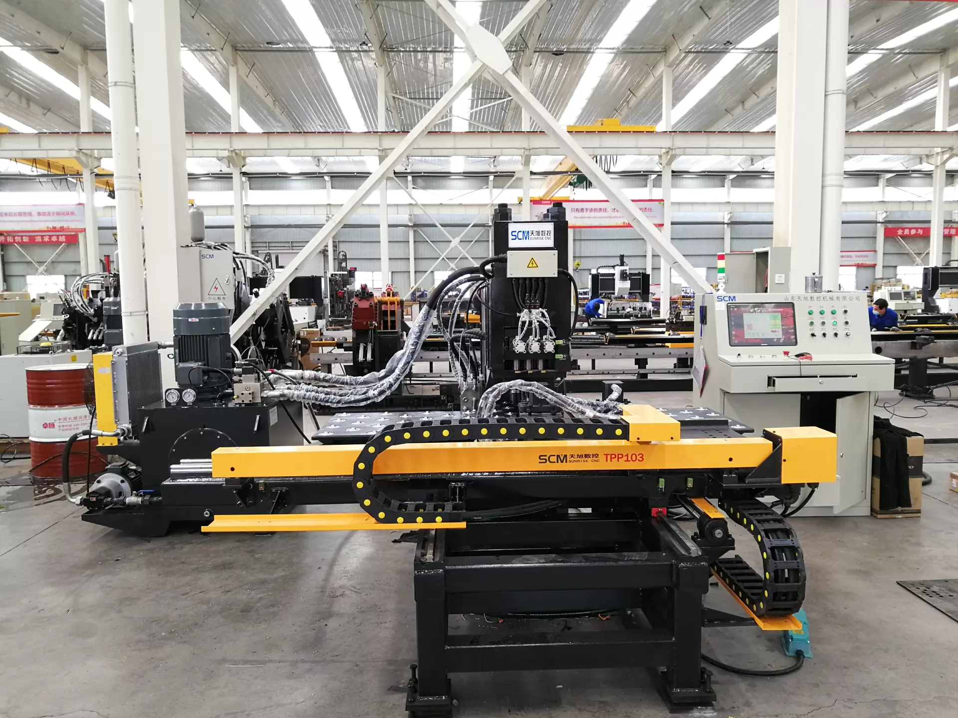 TPP103 / TPPR103 (Enhanced) /  TPP103-4 / TPPR103-4 (Enhanced)  CNC Plate Punching & Marking Machine