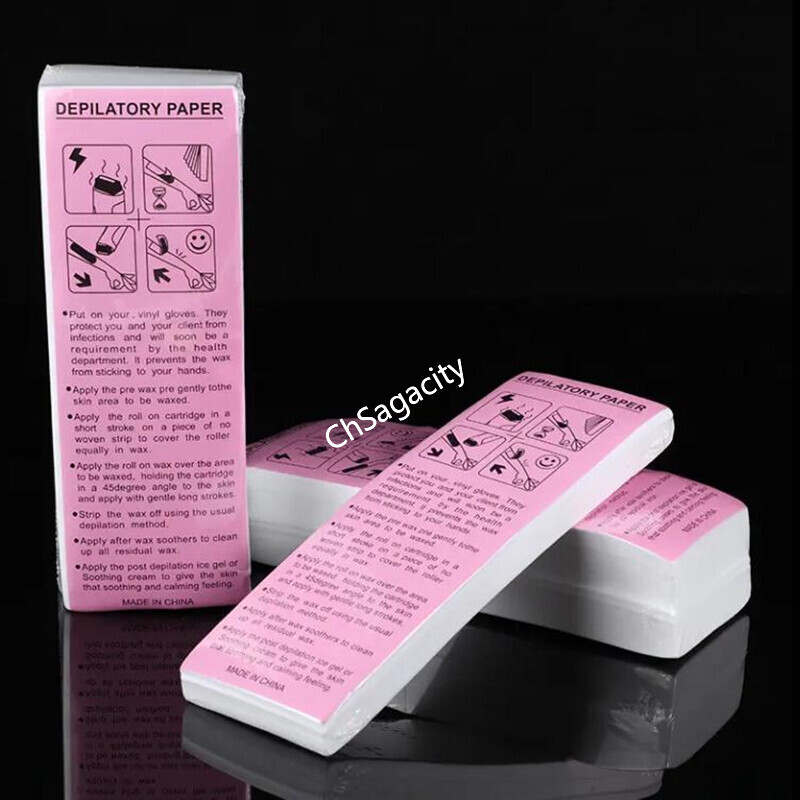 beauty wax strips paper